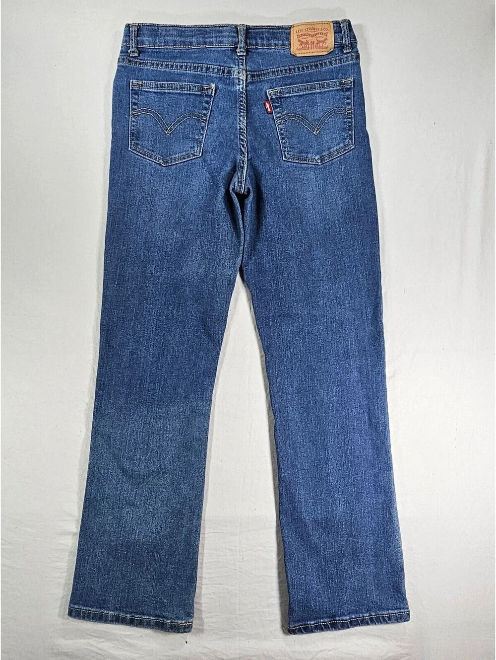 Levi's Girls Classic Boot Cut Jeans -E915-M4Q. Size 12 #Americana